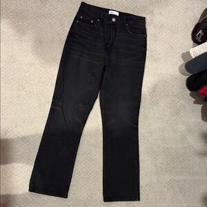 Zara Black Straight Leg Women's Jeans